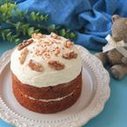 人参をたっぷり混ぜ込んで焼き上げたキャロットケーキ 4号 2