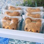 くまちゃんのチョコミントクリームブッセ 12個入り 5