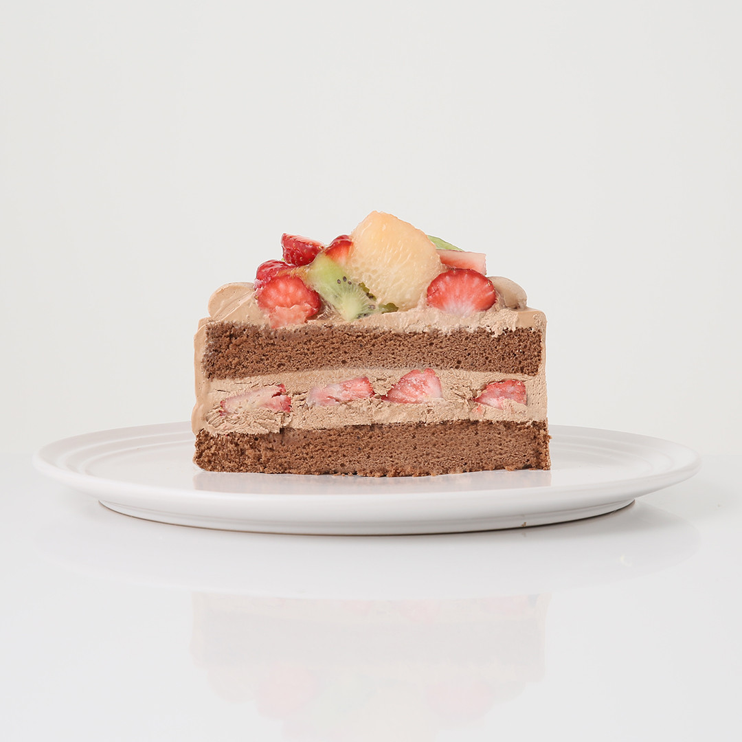 フルーツ生チョコデコレーションケーキ 6号 18cm（Antique