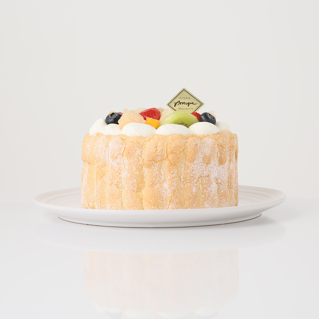 激レア カフェドNプレミアム シャルロットケーキ3個セット フルーツの