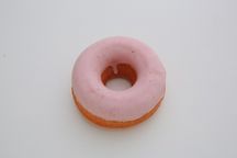 ヘルシー&カラフル!!ふわふわ焼きドーナッツ ピンク  3