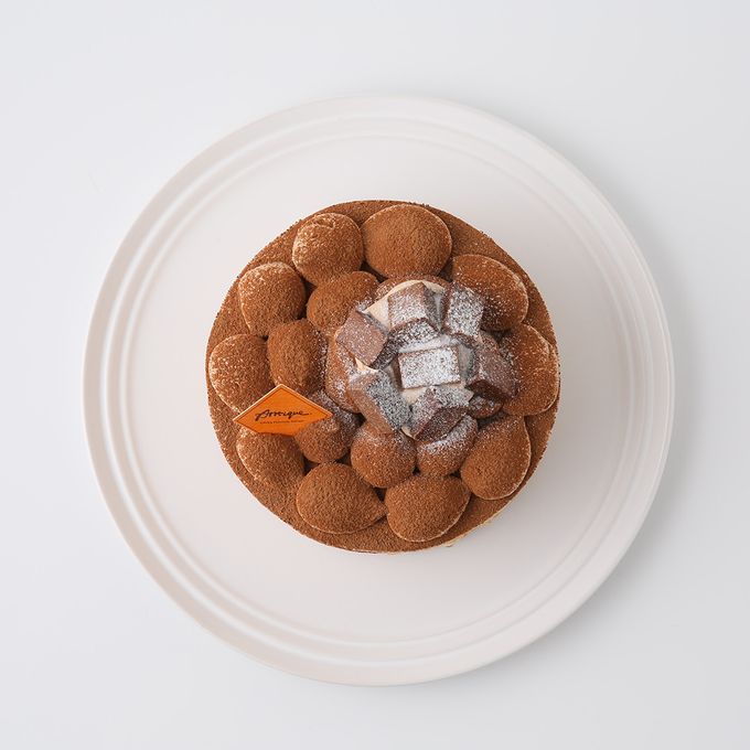 【カットタイプ】～ビターな味わい～ リッチなチョコレートケーキ 5号 15cm 3