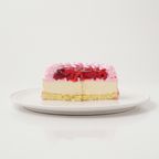 【カットタイプ】木苺レアチーズケーキ ピンク 4号 12cm 2