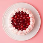 【女性の誕生日におすすめ】木苺レアチーズケーキ ピンク 5号 15cm   3