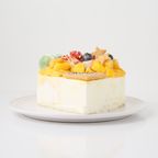 マンゴーアイスクリームのデコレーションケーキ 6号 18cm 4