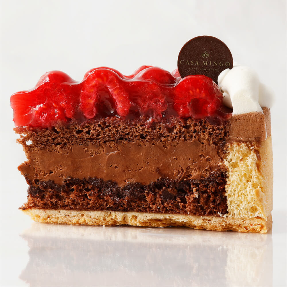 最高級洋菓子 ヴァルトベーレ木苺チョコレートケーキ 15cm 3