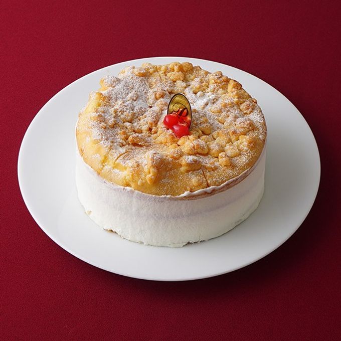 最高級洋菓子 フロッケンザーネトルテ 自家製赤すぐりジャムのショートケーキ 15cm_Merry Christmasバージョン 2