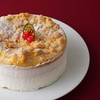最高級洋菓子 フロッケンザーネトルテ 自家製赤すぐりジャムのショートケーキ 15cm_Merry Christmasバージョン 7