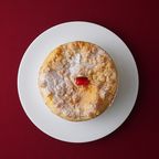 最高級洋菓子 フロッケンザーネトルテ 自家製赤すぐりジャムのショートケーキ 15cm_Merry Christmasバージョン 3