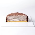 12層のクレープ生地から成るミルクレープ  ショコラ 6号（直径18cm） 2