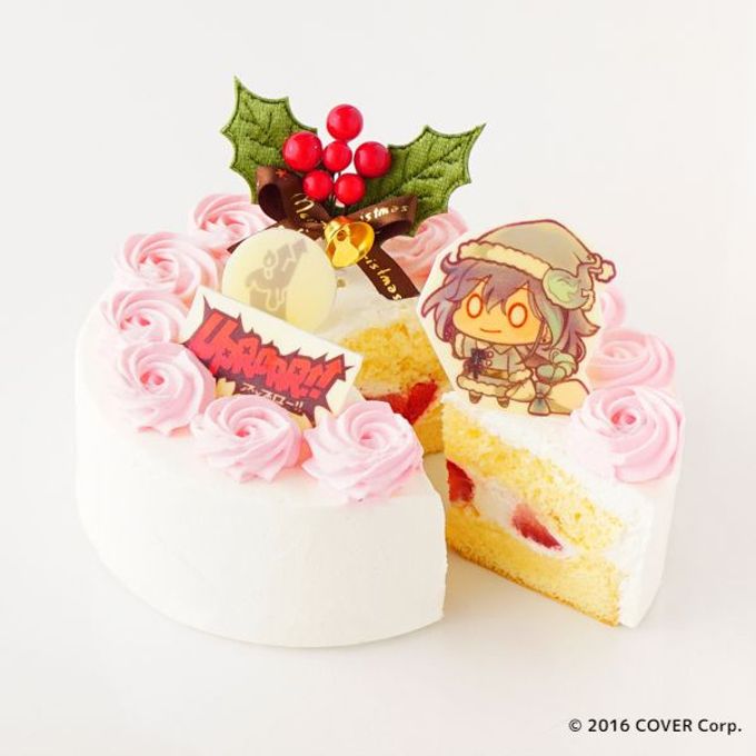 「ホロスタクリスマス2022」 水無世燐央 クリスマスケーキ(4号) 3