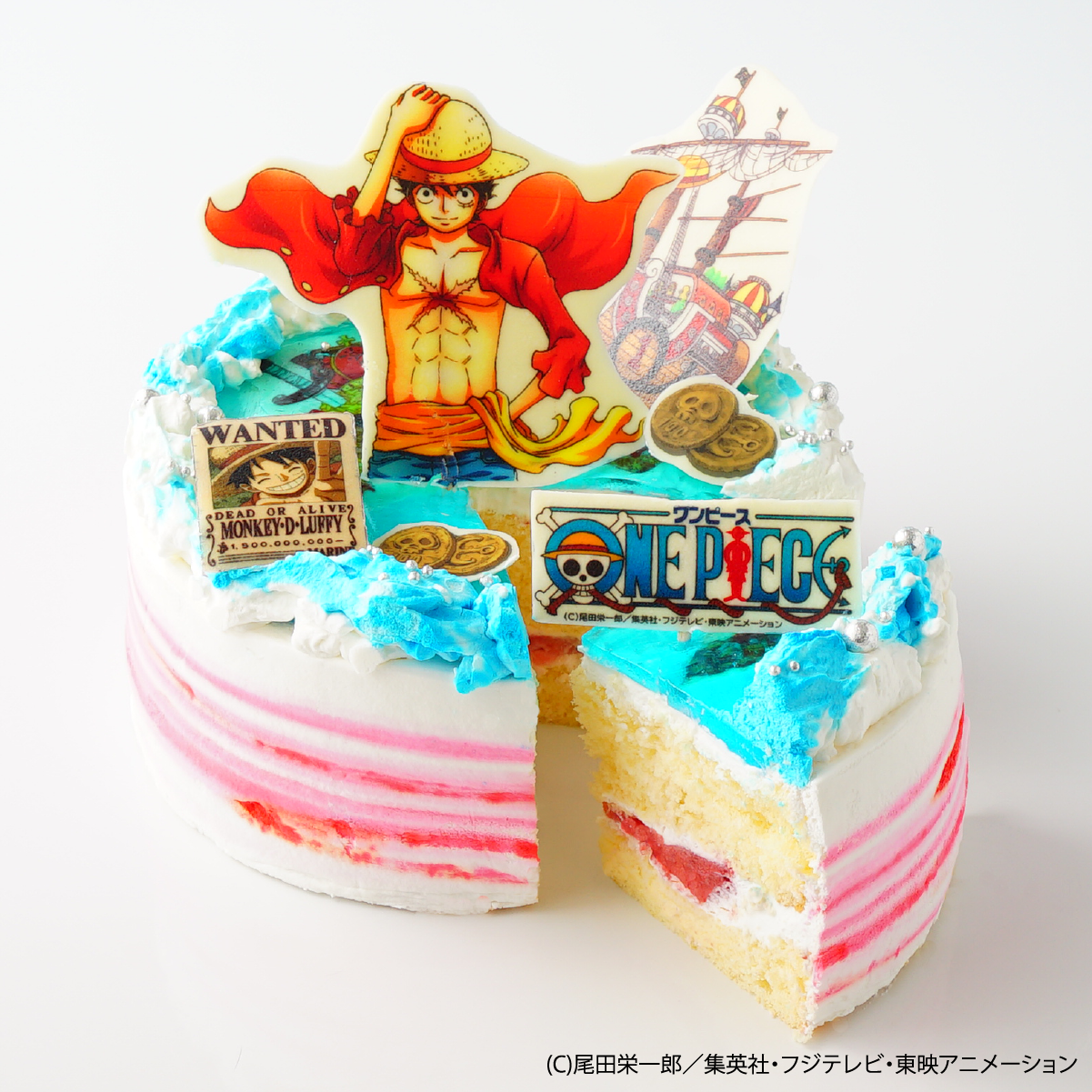 『ワンピース』ルフィ オリジナルケーキ
