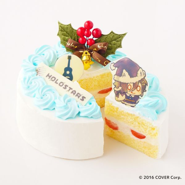 「ホロスタクリスマス2022」奏手イヅル クリスマスケーキ(4号) 3
