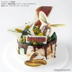 「最強王図鑑」ホールケーキ 4号 5