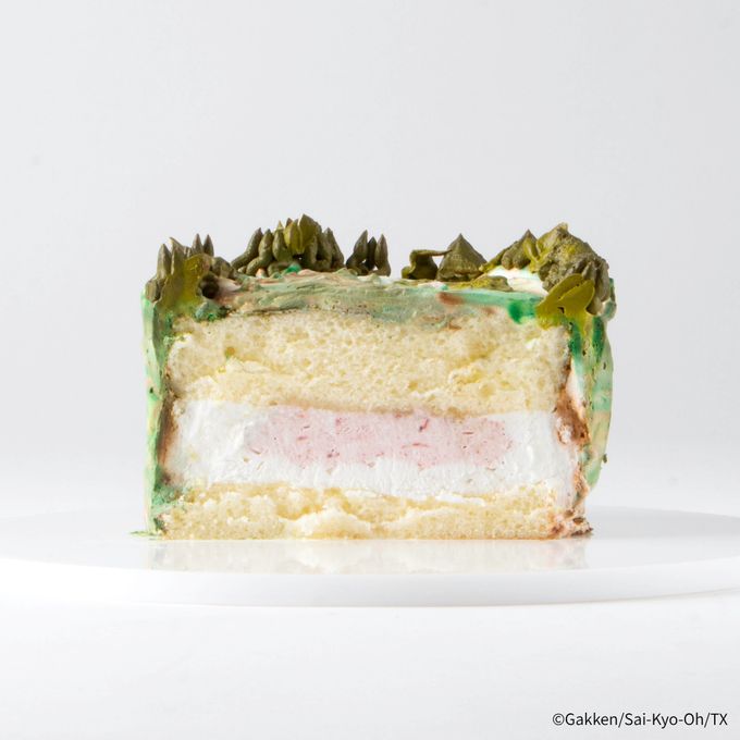 「最強王図鑑」プリントホールケーキ 4号 4