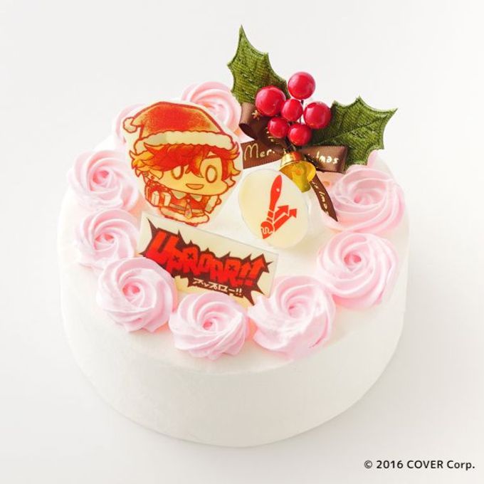 「ホロスタクリスマス2022」 緋崎ガンマ クリスマスケーキ(4号) 1