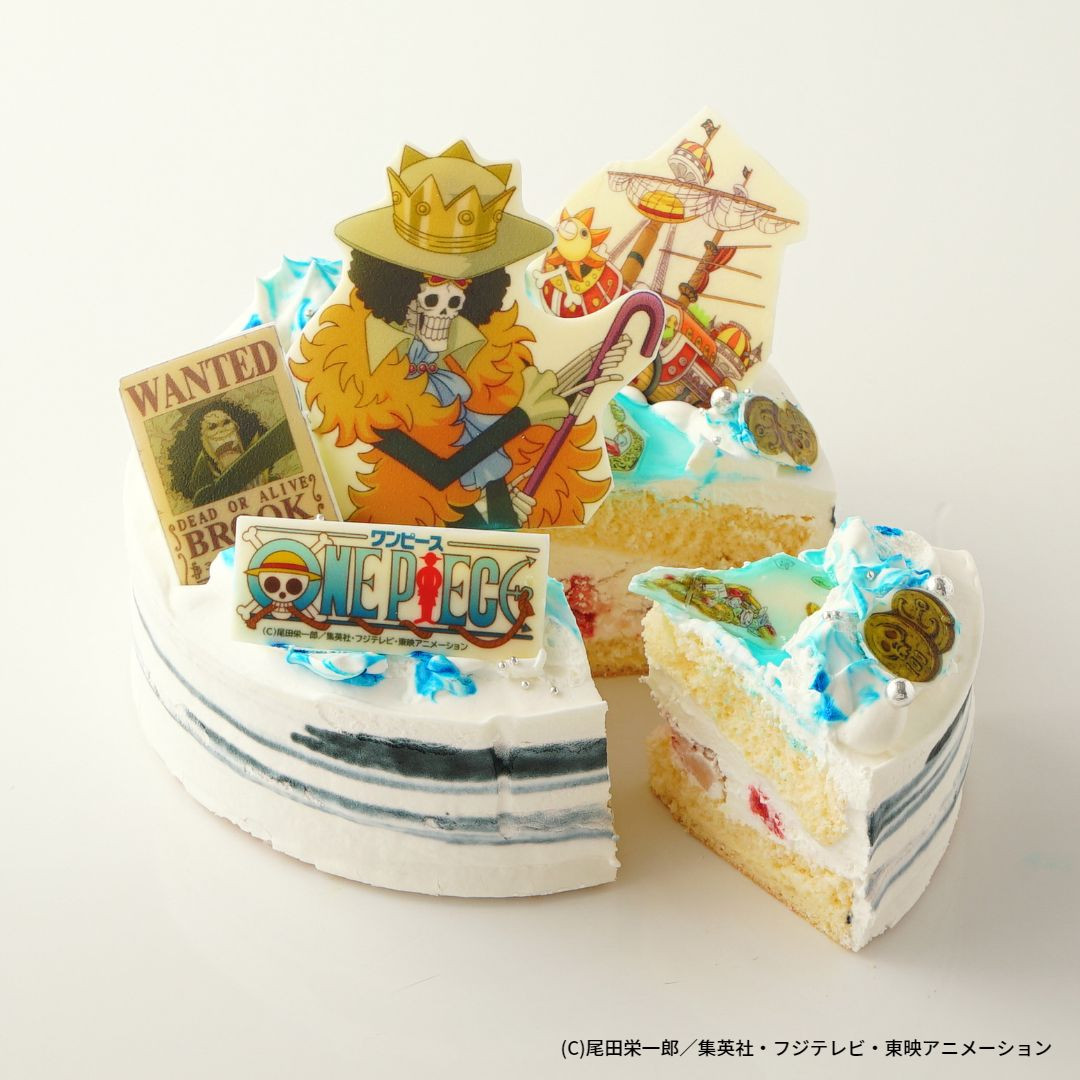 公式】『ワンピース』ブルック オリジナルケーキ（blanctigre〜due