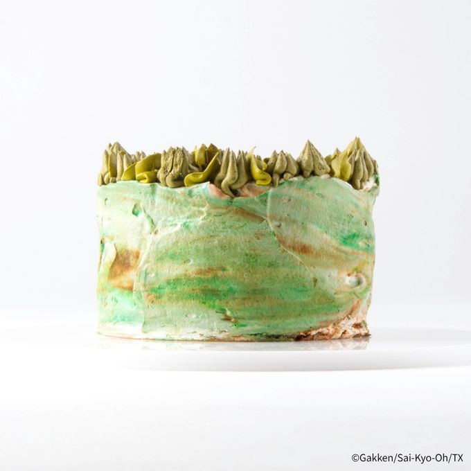 「最強王図鑑」プリントホールケーキ 5号 3