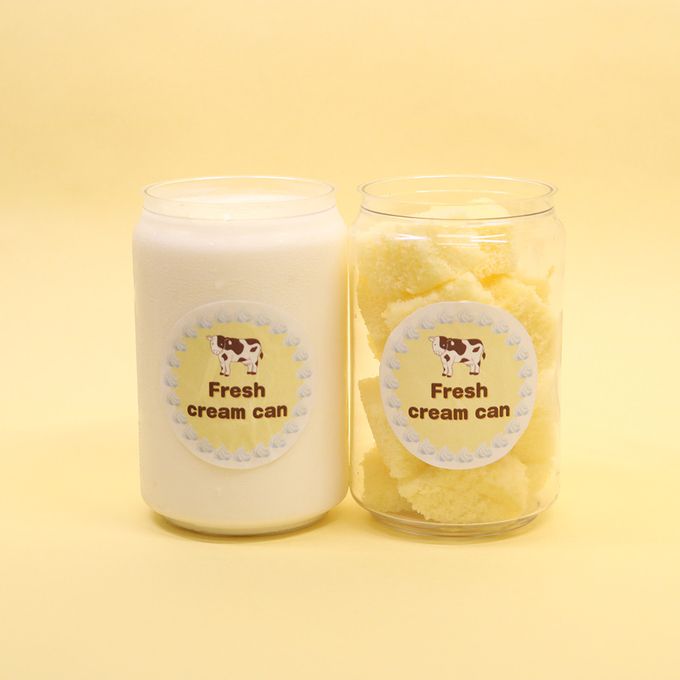 【北海道十勝平野産】濃厚でミルキーなfresh Cream×スポンジ2缶セット 2