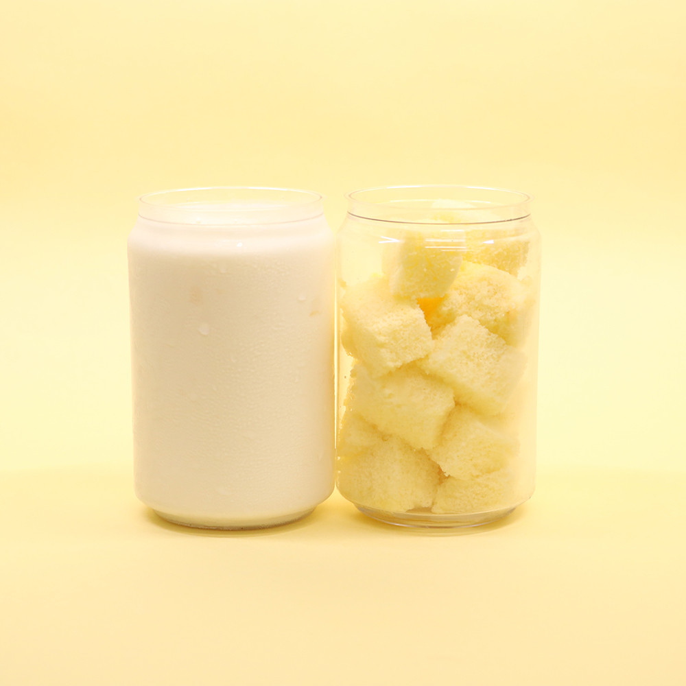 【北海道十勝平野産】濃厚でミルキーなflesh Cream×スポンジ2缶セット 3