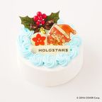 「ホロスタクリスマス2022」花咲みやび クリスマスケーキ(4号) 2