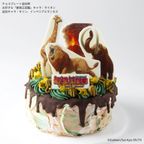 「最強王図鑑」ホールケーキ 5号 6