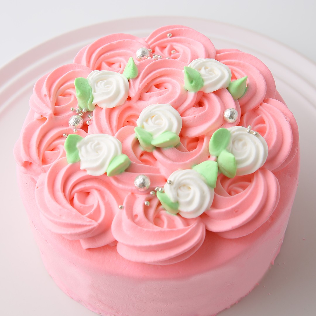 薔薇のセンイル3色 5号 （blanctigre〜due〜） | Cake.jp