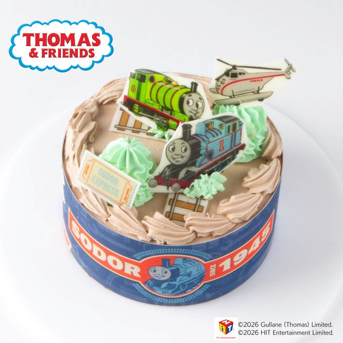 『きかんしゃトーマス』オリジナルチョコケーキ 1