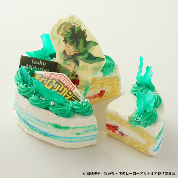 TVアニメ「僕のヒーローアカデミア」緑谷出久オリジナルケーキ 2