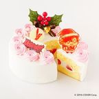 「ホロスタクリスマス2022」 緋崎ガンマ クリスマスケーキ(4号) 3