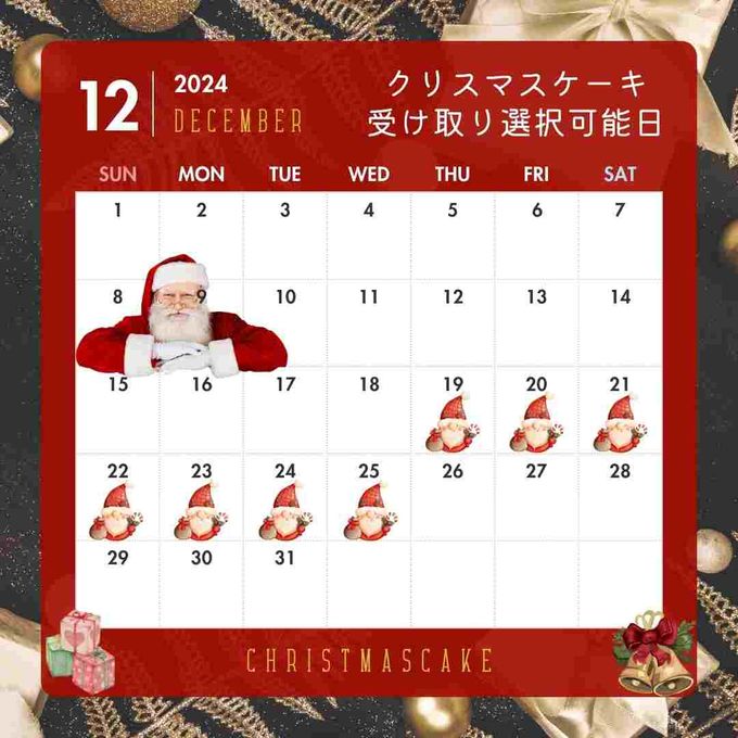 ギミッククリスマスケーキ 4号 6