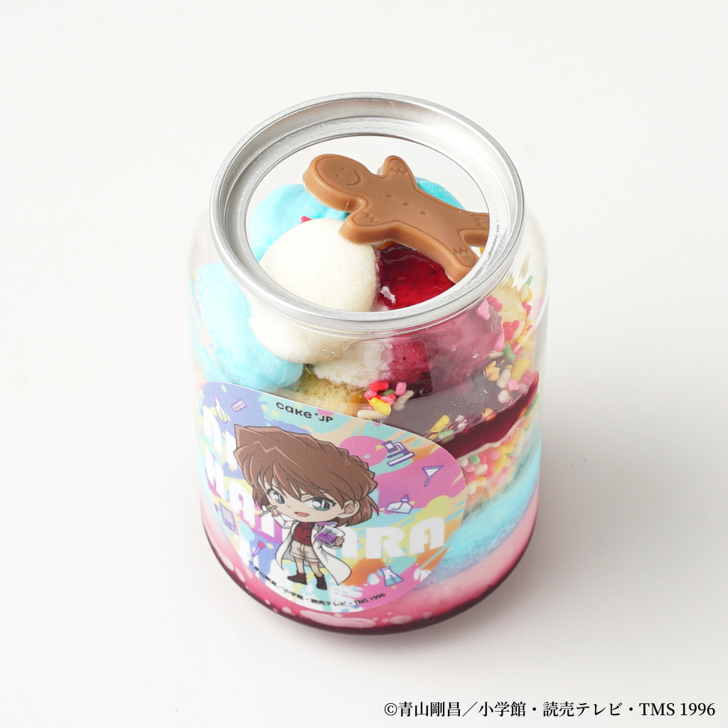 『名探偵コナン』 灰原哀・シェリーケーキ缶セット（特典ステッカー付） 2