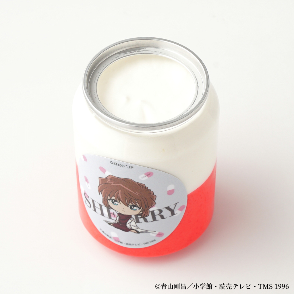 『名探偵コナン』 灰原哀・シェリーケーキ缶セット（特典ステッカー付） 4