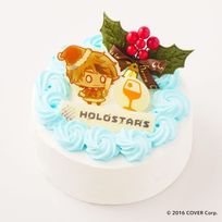 「ホロスタクリスマス2022」夕刻ロベル クリスマスケーキ (4号)