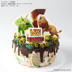 「最強王図鑑」ホールケーキ 5号 4