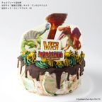 「最強王図鑑」ホールケーキ 5号 5