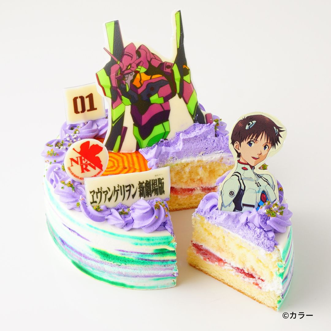 「エヴァンゲリオン」 碇シンジ オリジナルケーキ 3