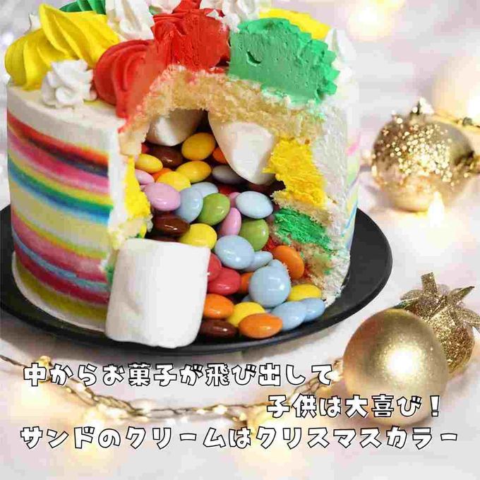 ギミッククリスマスケーキ 4号 4