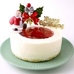 クリスマス限定！透明ダブルサークルレアチーズケーキ クリスマス2023 2