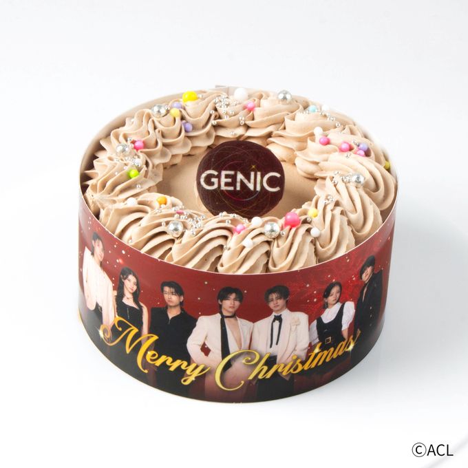 「GENIC」クリスマスケーキ(チョコレート) 2