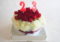 Birthdayフラワーケーキ「ローズショート」誕生日ギフト 母の日2024 1