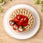 5750円→5350円 【真冬の大寒特典】【美味宣言】スマイル 北海道特選純生チョコ 苺ショート ケーキ 5号 15cm  ＊当日配送商品始まりました！ ギフトに最適    3