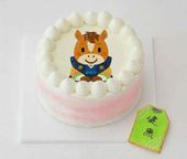 純生苺ショート お年賀干支 イラストケーキデコレーション 6号 ＊限定数【無くなり次第終了】 1