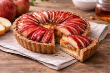【卵、乳、小麦、白砂糖不使用、グルテンフリースイーツ】タルト ポム 5号 15cm《ヴィーガンスイーツ》 《無添加》《アレルギー配慮》  2