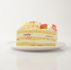 フラワー苺ショートフォトケーキ  選べるアイシング 写真ケーキ 6号 【お好きなイラストも人気です】  7