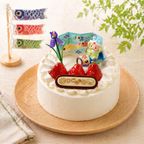【お子様に安心ヨーグルトクリーム】 金太郎  デコレーションケーキ 6号 18cm  こどもの日2026 1