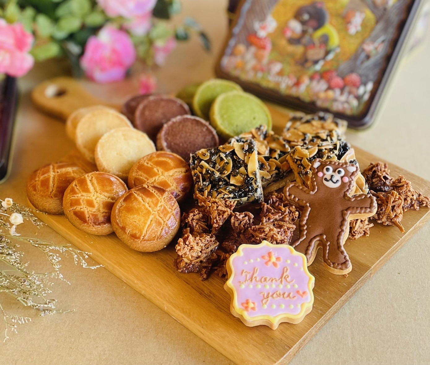 オトメイトパーティ2019 クッキー缶 缶バッジ ニコラ 父の日ギフト