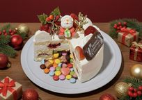2度楽しめる！今年も大好評です。残り4個/100    クリスマスギミックケーキ 4号 12cm クリスマス2025 1