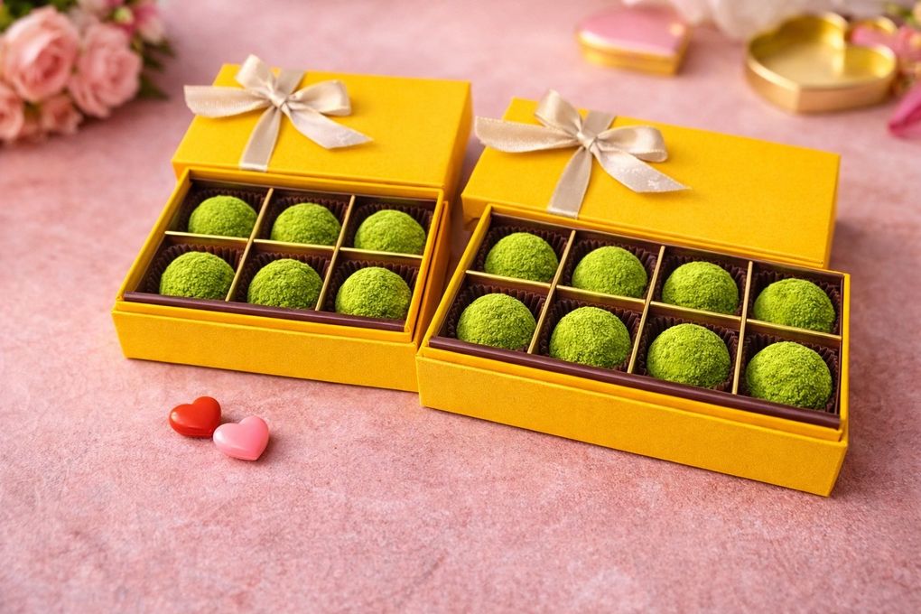 【和心】濃抹茶トリュフ 4個入り 〜五代名茶【朝宮抹茶おくみどり使用】〜  バレンタイン2026 2