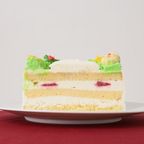 【美味宣言】純生苺ショート クリスマスリースセンイルケーキ 6号 18cm クリスマス2023 6